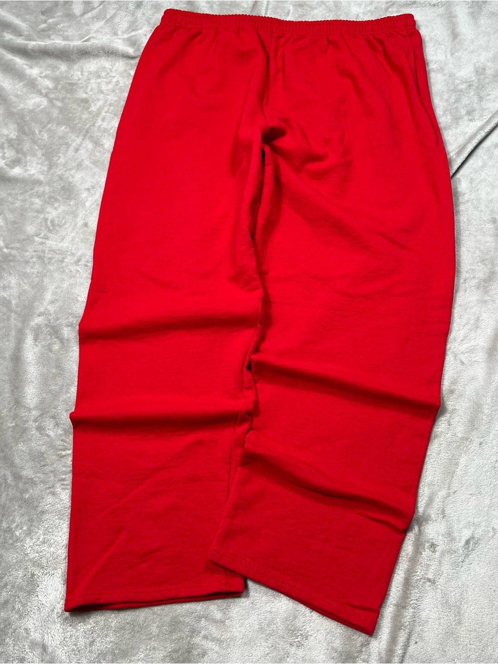 Vintage Jerzees Baggy Sweatpants Mens 2XL Red Wide Leg Stretch NuBlend Y2K
